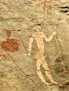 Khoisan Rock Art Figure