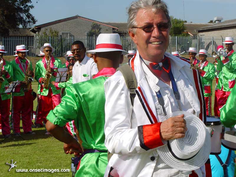 Rudolf Rieger at the Vygekraal Stadium, Athlone